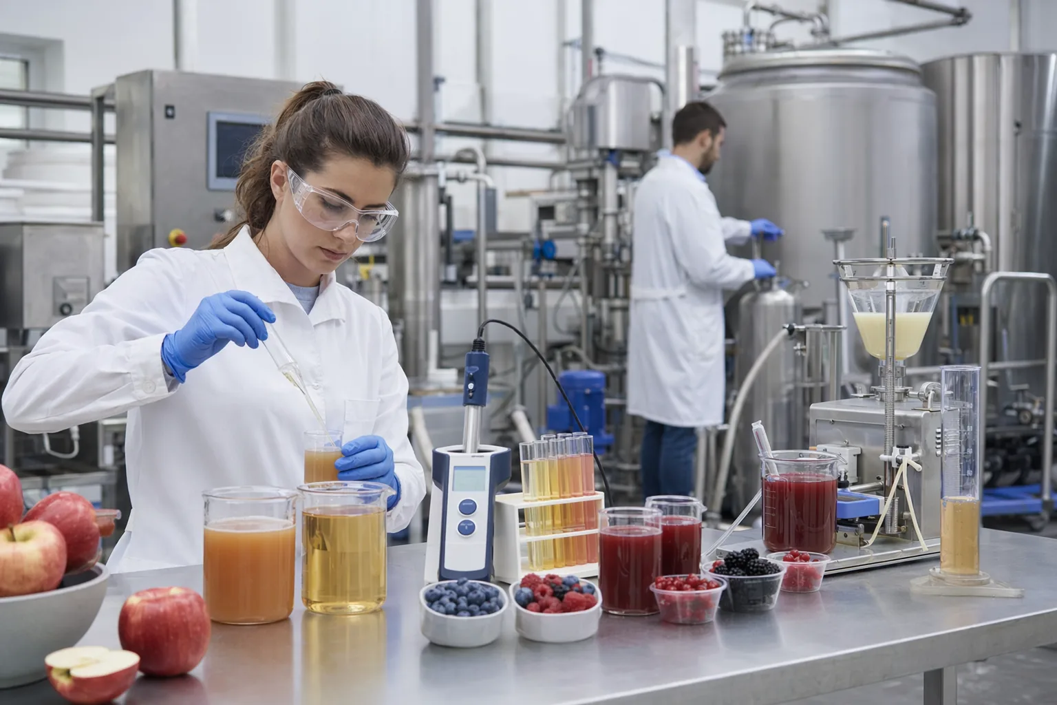 Enzim supplier for juice clarification: pektináz adagolás, pH és hőmérséklet